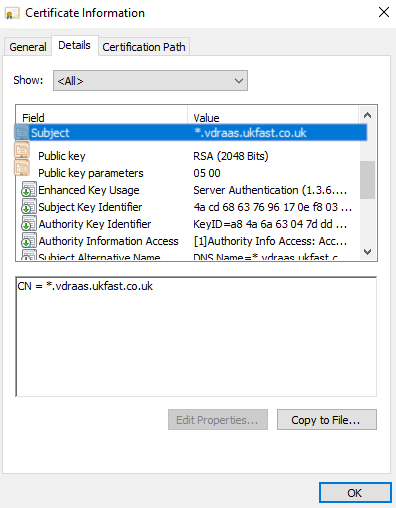 Connect to UKast Cloud Connect Infrastructure