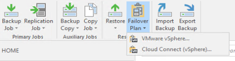 Create Veeam Failover Plan