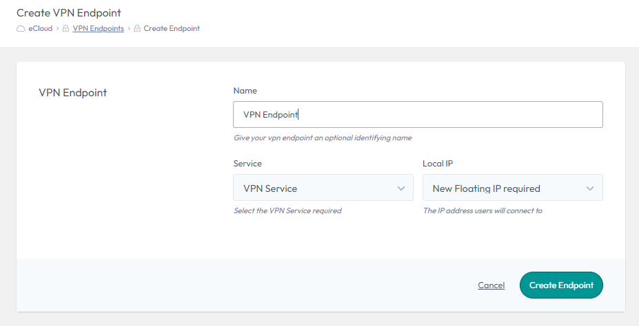 VPN Endpoint