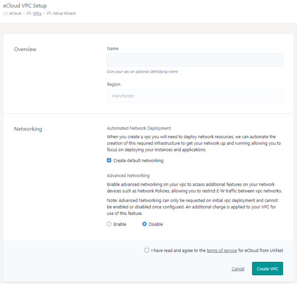 list view setup