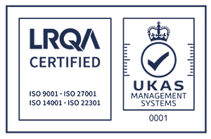 ISO-9001_27001_14001_22301 LRQA Cert UKAS Mgt Systems
