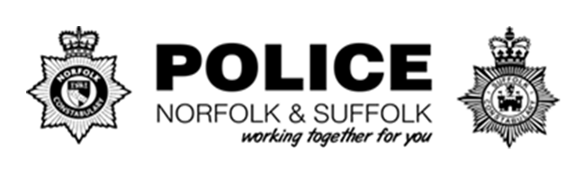 police norfolk and suffolk working together for you logo