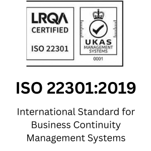 ISO 22301:2019 International Standard for Business Continuity Management Systems.